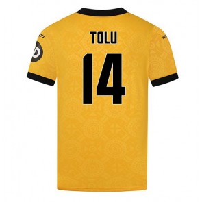 Wolves Tolu Arokodare #14 Domácí Dres 2025-26 Krátký Rukáv